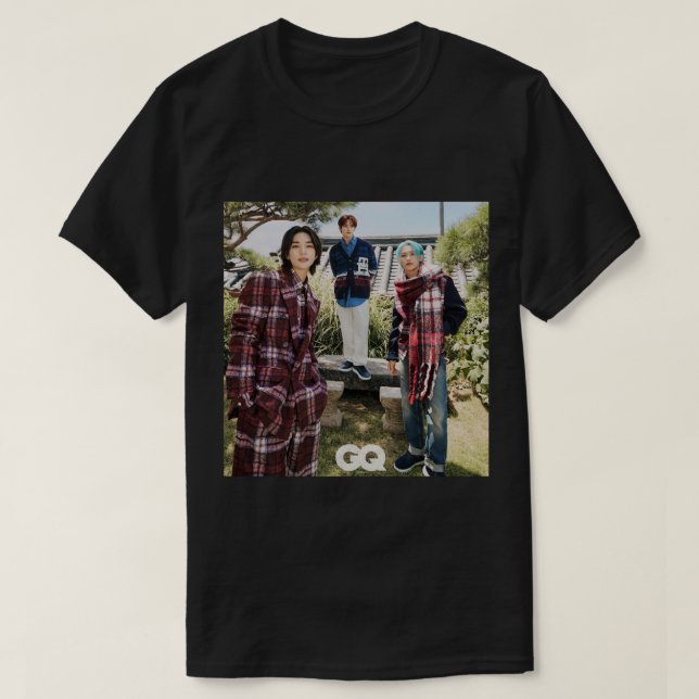 Stray Kids GQ Danceracha SKZ kpop hyunjin felix le T-Shirt (Design Front)