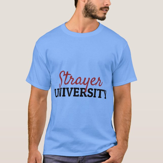 Strayer University T-Shirt (Front)