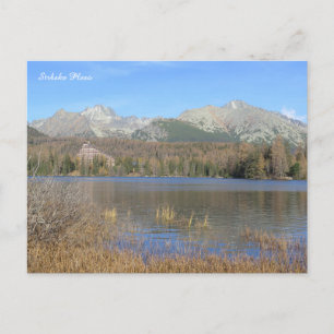Strbske Pleso Holiday Postcard