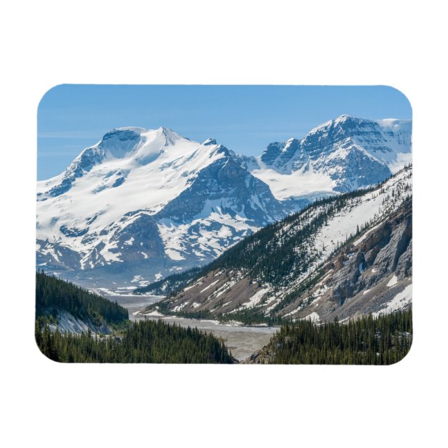 Stream along Icefields Parkway Highway 93 - Canada Magnet (Horizontal)