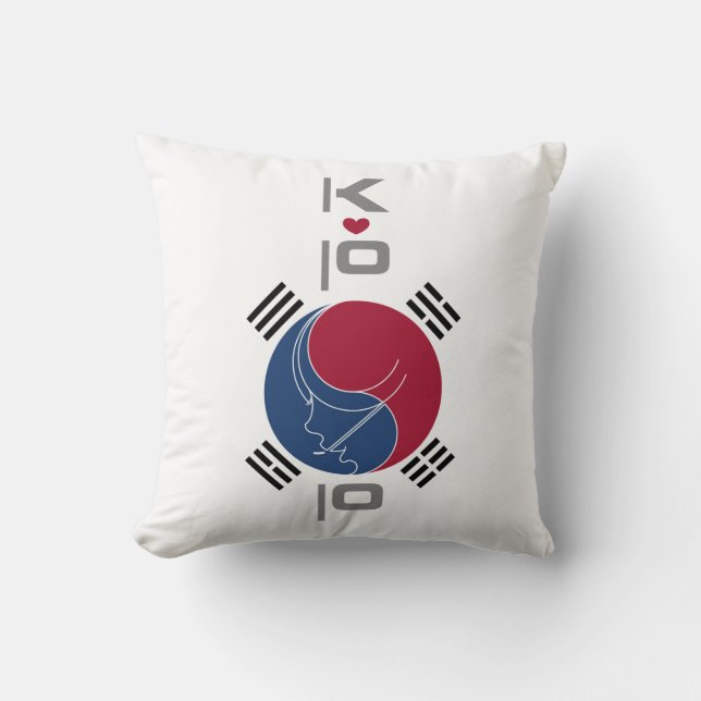 Stream-Art_K-POP Ala KOREA design Cushion (Front)
