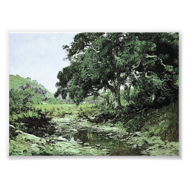 Stream by William Keith (Modified) Photo Print (Front)