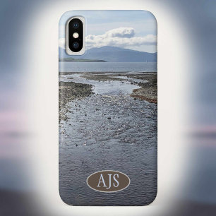 Stream, Sea, and View of Isle of Arran Case-Mate iPhone Case