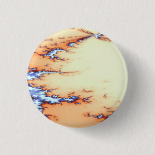 STREAM WATER 3 CM ROUND BADGE