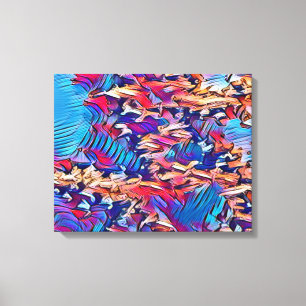 STREAM WATER     CANVAS PRINT