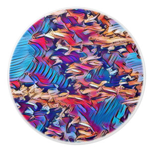 STREAM WATER CERAMIC KNOB