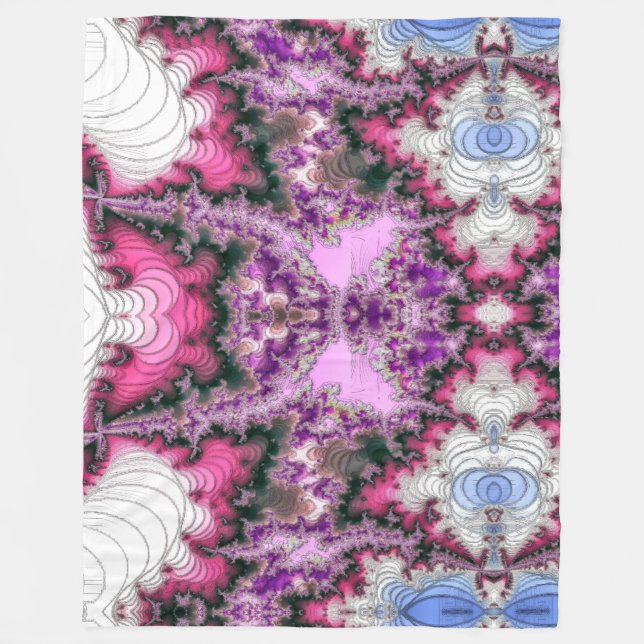STREAM WATER FLEECE BLANKET (Front)