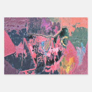 STREAM WATER   WRAPPING PAPER SHEET