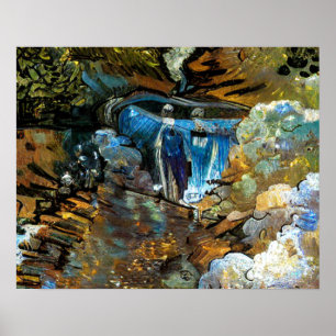 STREAM WATERFALL POSTER