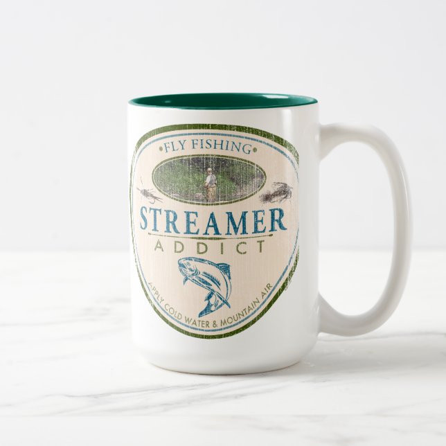Streamer Addict Flyfishing Mug (Right)