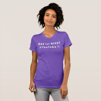#StreamerGirl Twitch purple T-Shirt