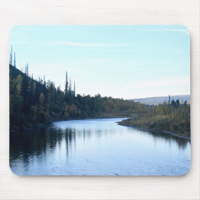 Streaming Through Glacier Mouse Pad (Front)