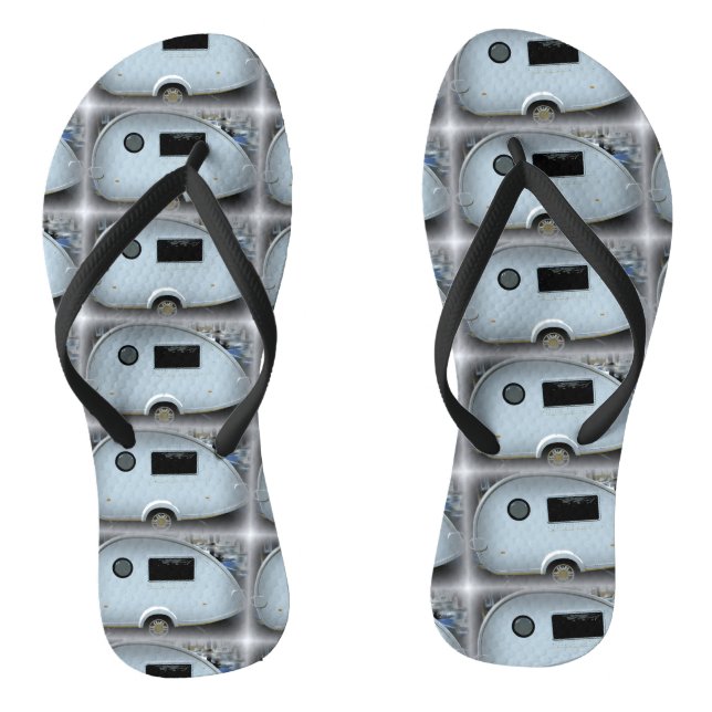 Streamlined teardrop trailer gypsy caravan jandals (Footbed)