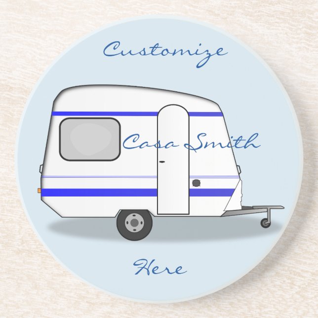 Streamlined tiny travel trailer Thunder_Cove Coaster (Front)