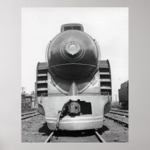 Streamliner at Washington, D.C. Poster