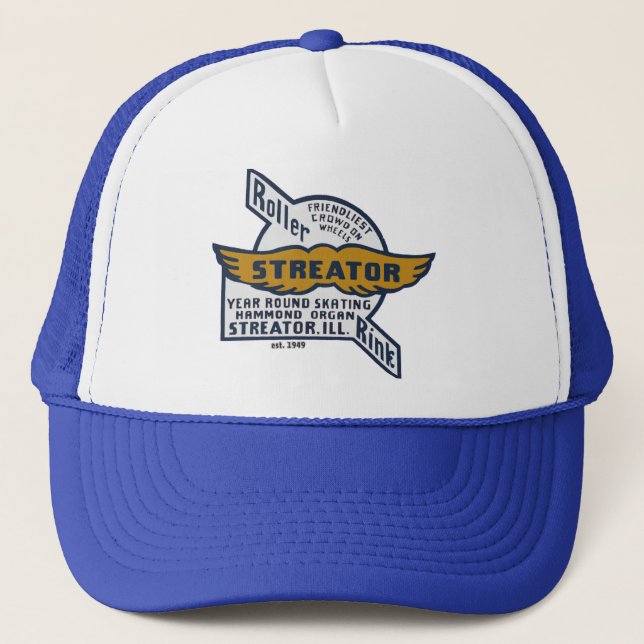 Streator Roller Skating Rink in Streator, IL. Trucker Hat (Front)
