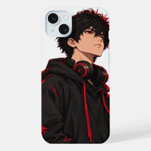 Street anime boy  iPhone 15 plus case