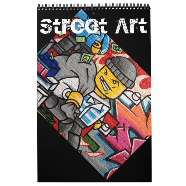 street art 2027 calendar (Cover)