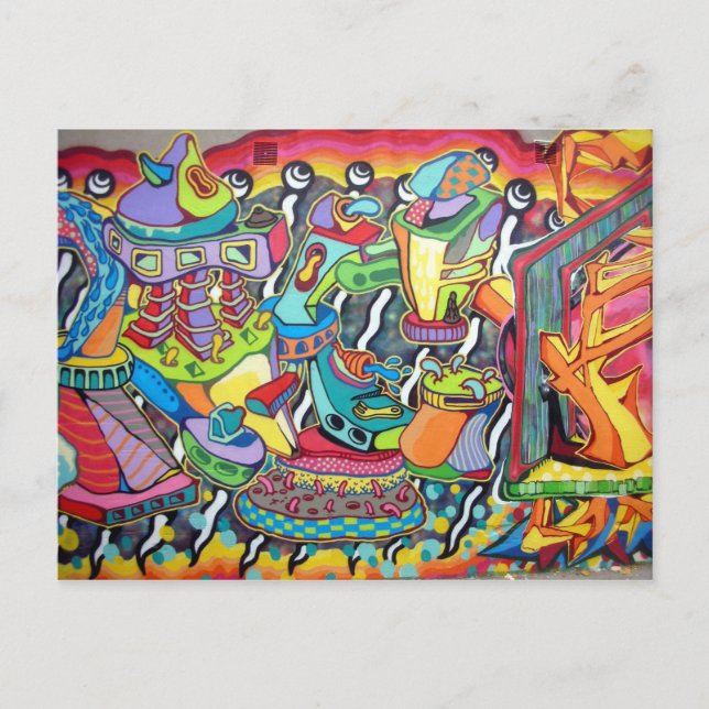 street art postcard (Front)