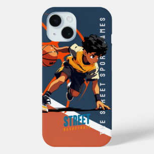 Street Basketball iPhone 15 Case