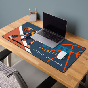 Street Basketball Desk Mat