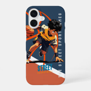 Street Basketball iPhone 16 Case