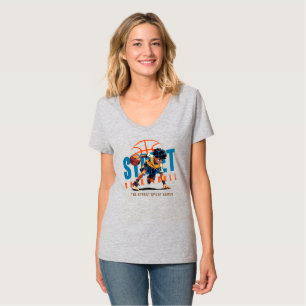 Street Basketball Women's V-Neck T-Shirt
