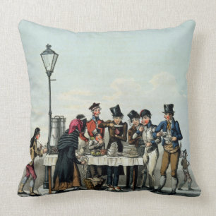 Street Breakfast engraved by G.Hunt, 1825 (engravi Cushion