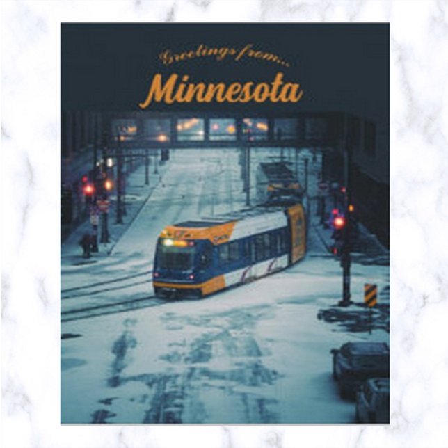 Street Car in St Paul Minnesota Postcard (Creator Uploaded)