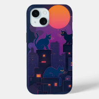 Street Cats | Neon Urban Feline Art
