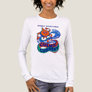 Street Celestials Cosmic Current Retro Star Graphi Tri-Blend Shirt