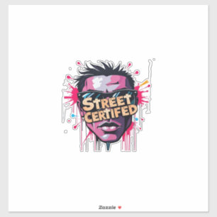 Street Certified Urban Graffiti Face Art Design