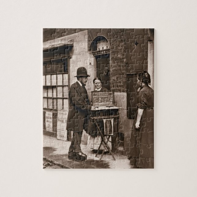 Street Doctor, 1876-77 (woodburytype) Jigsaw Puzzle (Vertical)