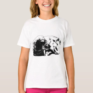 Street Duo: Dog + Cat T-Shirt