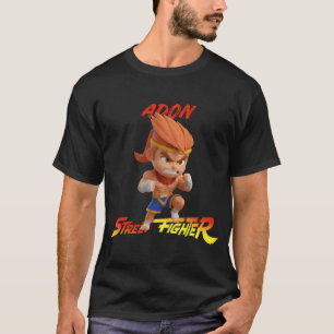 Street Fighter Adon: Jaguar Kick Muay Thai T-Shirt