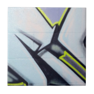 Street Graffiti Arrows Tile