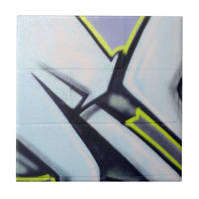 Street Graffiti Arrows Tile (Front)