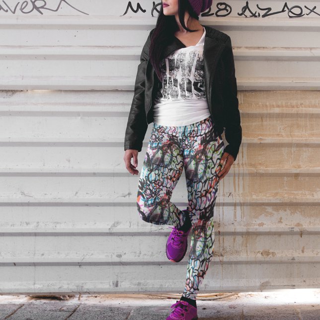 Street Graffiti Leggings – Fun (Creator Uploaded)