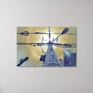 "Street Halo" Canvas Print
