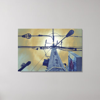 "Street Halo" Canvas Print
