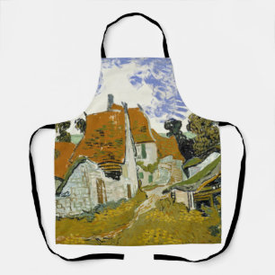 Street in Auvers-sur-Oise Vincent van Gogh Apron