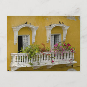 Street in Cartagena Postcard