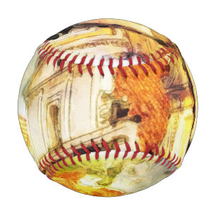 Street in old part of prague baseball