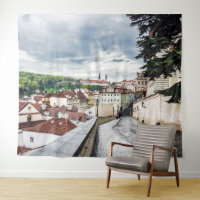 Street in Prague downtown