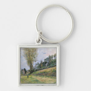 Street in Rouen Key Ring