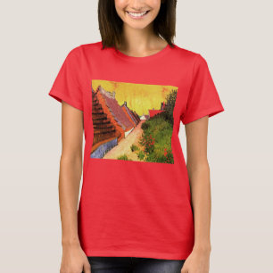 Street in Saintes Maries by Vincent van Gogh T-Shirt