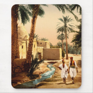 Street in the old town, Biskra, Algeria Mouse Pad