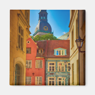 Street in the Old Town Estonia Magnet