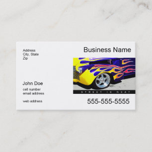 Street Is Neat Business Card