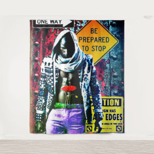 Street Life  Tapestry